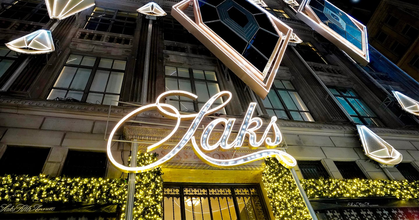 Saks Global is reportedly planning a bankruptcy filing.