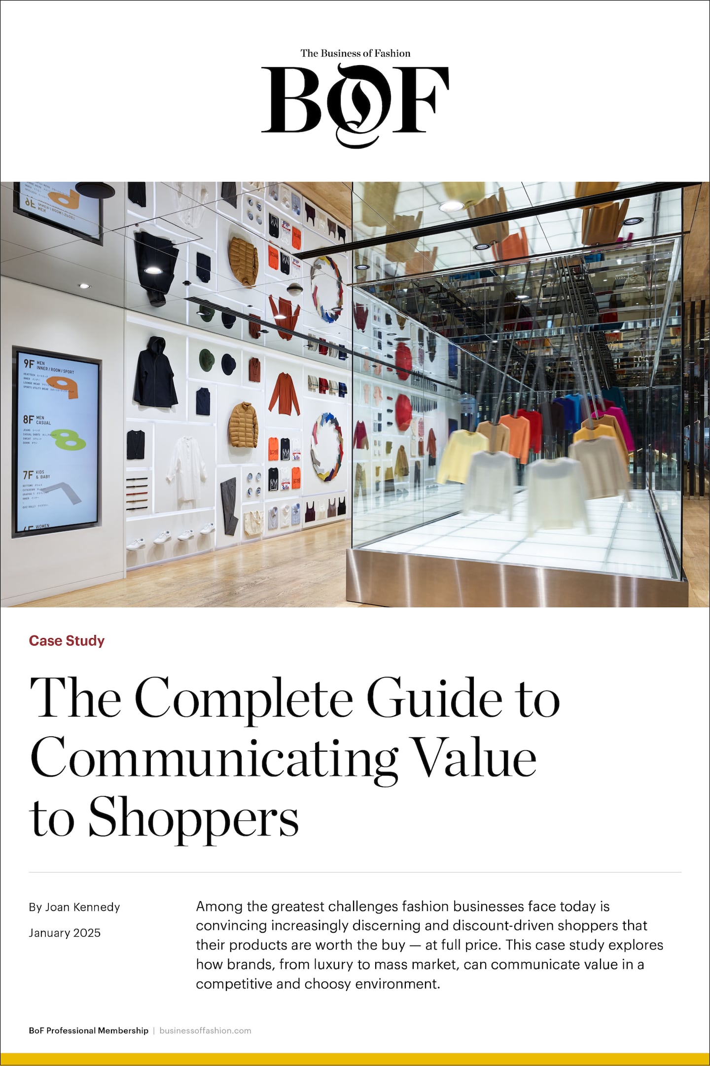 Case Study | The Complete Guide to  Communicating Value to Shoppers